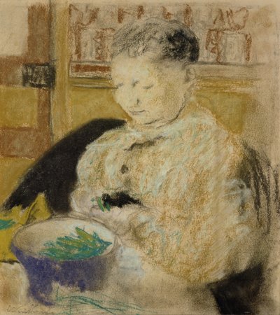 Madame Vuillard Podding Groch, 1905 autorstwa Edouard Vuillard