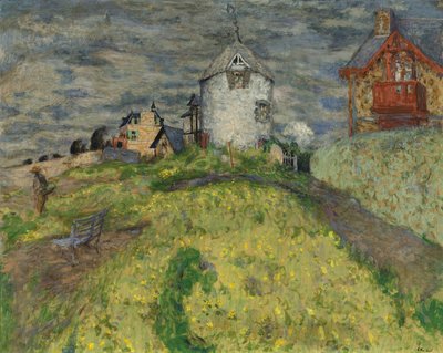 Młyn w Saint-Jacut lub wille na wsi autorstwa Edouard Vuillard