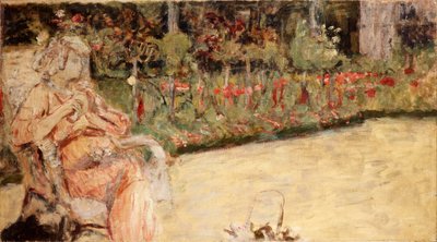 Mme Hessel w ogrodzie Cezanne