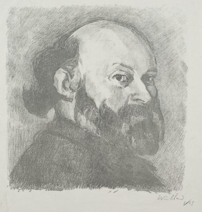 Paul Cézanne autorstwa Edouard Vuillard