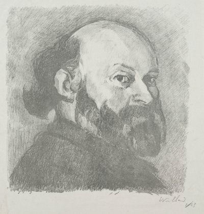 Paul Cézanne autorstwa Edouard Vuillard