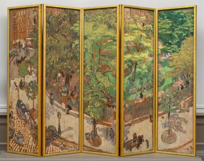 Plac Ventimiglia, 1911. autorstwa Edouard Vuillard