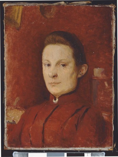 Portret Marie Vuillard, 1888 autorstwa Edouard Vuillard
