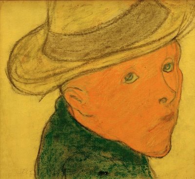 Portret młodego chłopca autorstwa Edouard Vuillard
