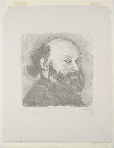 Portret Cézanne'a autorstwa Edouard Vuillard