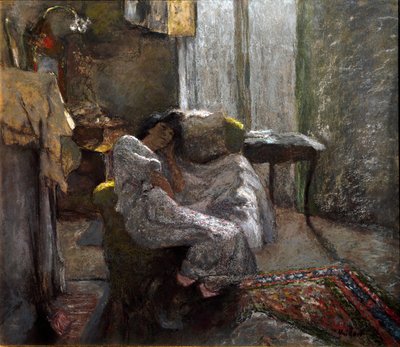 Portret Madame Hessel Lucie Hessel była żoną handlarza dziełami sztuki artysty. Pastel d