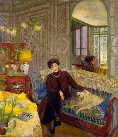 Portret Marcelle Aron, żony Tristana Bernarda (1866-1947) 1914 autorstwa Edouard Vuillard