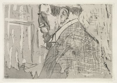 Portret Theo van Rysselberghe autorstwa Edouard Vuillard