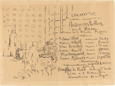 Rosmersholm autorstwa Edouard Vuillard