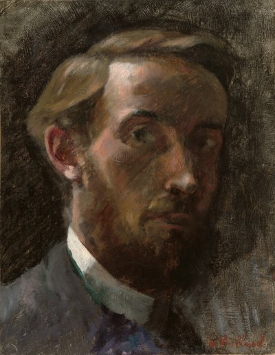 Autoportret, lat 21 autorstwa Edouard Vuillard