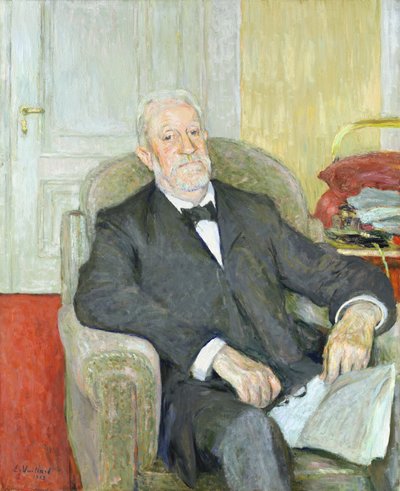 Senator Eduard Wilhelm Ludwig Heinrich Roscher (1838-1929) 1913 autorstwa Edouard Vuillard