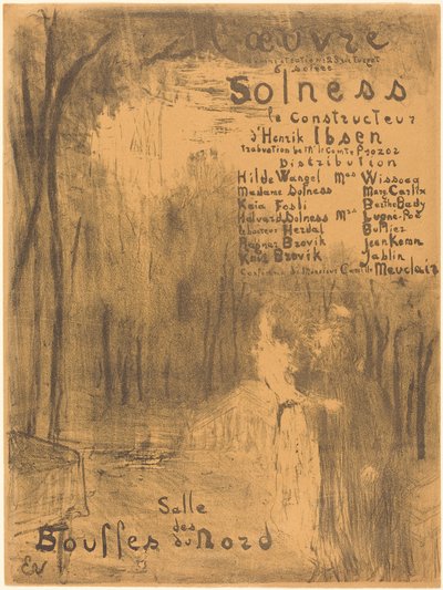 Solness der Baumeister autorstwa Edouard Vuillard