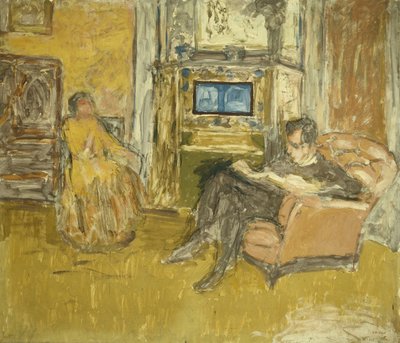 Studium do portretu pana, ok. 1916 autorstwa Edouard Vuillard