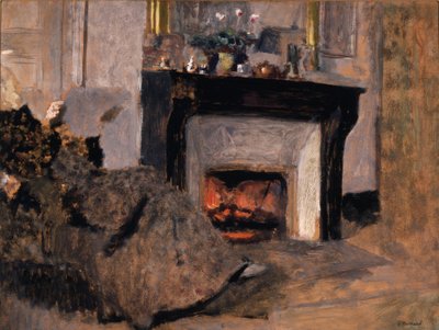 Kominek autorstwa Edouard Vuillard
