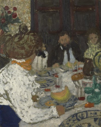 Śniadanie, ok. 1895 r. autorstwa Edouard Vuillard