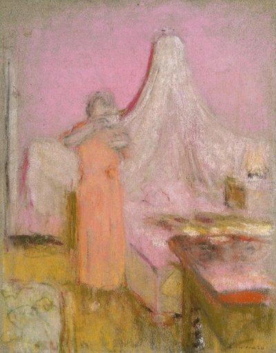 Poranna filiżanka herbaty, ok. 1930 autorstwa Edouard Vuillard