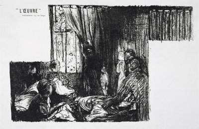 Filary społeczeństwa, 1896 autorstwa Edouard Vuillard