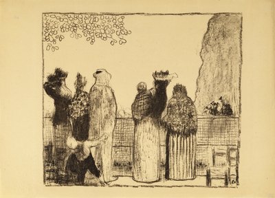 Tuileries, 1895 autorstwa Edouard Vuillard