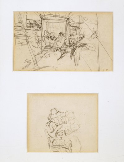 Dwa studia do namiotu autorstwa Edouard Vuillard