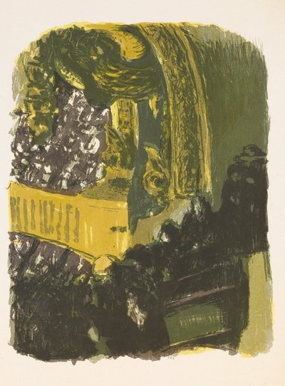 Eine Galerie im Gymnasium autorstwa Edouard Vuillard