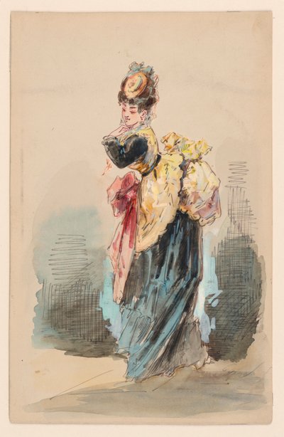 Promenada Pani autorstwa Edouard de Beaumont