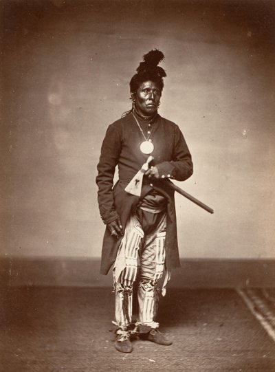Oni są wa hut Nadal kierujemy Sky Chief, ca. 1867. autorstwa Edric L. Eaton.