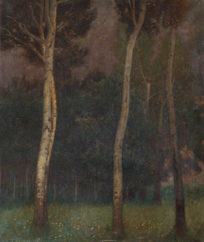 Krajobraz drzew w Dolnej Austrii autorstwa Eduard Ameseder