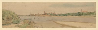 Widok Torunia z Wisłą autorstwa Eduard Gaertner