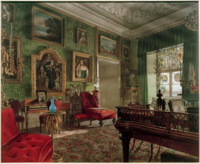 Sala Zielona w Pałacu Berlińskim autorstwa Eduard Gärtner