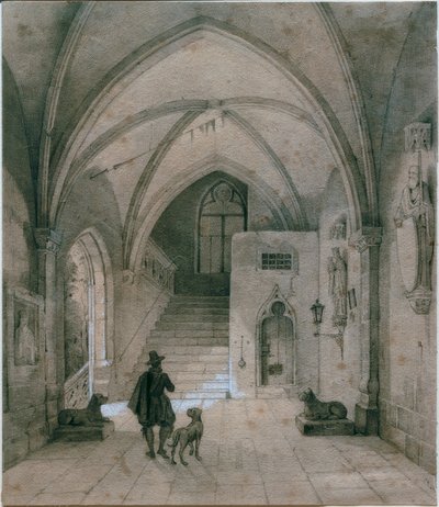 Sala gotycka autorstwa Eduard Gerhardt