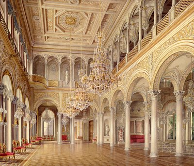 Pawilon, Mały Ermitaż, 1864 autorstwa Eduard Hau