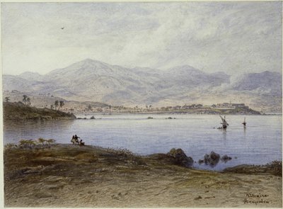 Zatoka Acapulco autorstwa Eduard Hildebrandt