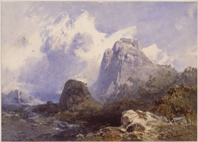 La Gavea w Rio de Janeiro autorstwa Eduard Hildebrandt