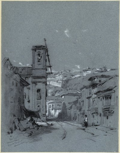 Ulica Misericordia w Rio de Janeiro autorstwa Eduard Hildebrandt