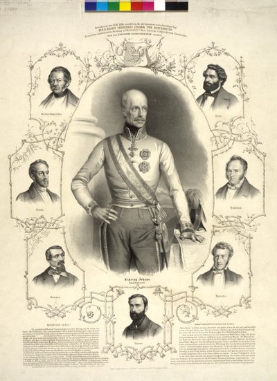 Arcyksiążę Austrii Johann autorstwa Eduard Kaiser