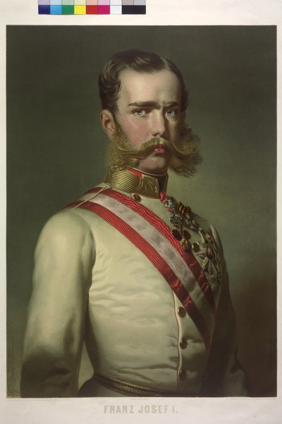 Cesarz Austrii Franciszek Józef I autorstwa Eduard Kaiser