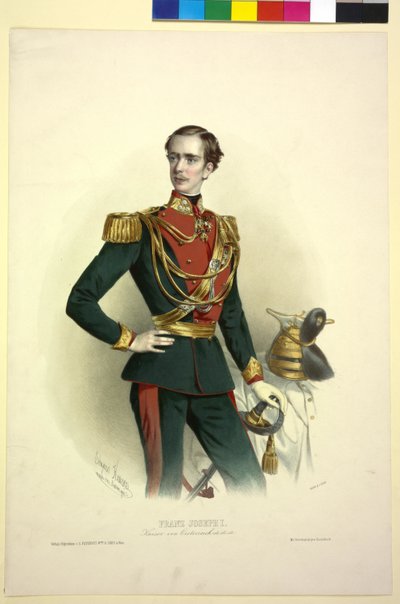 Cesarz Austrii Franciszek Józef I autorstwa Eduard Kaiser