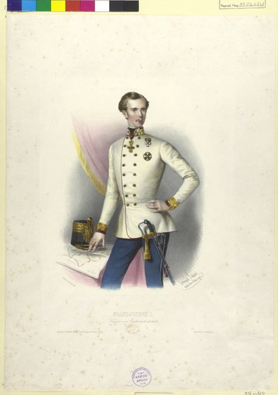 Cesarz Austrii Franciszek Józef I autorstwa Eduard Kaiser