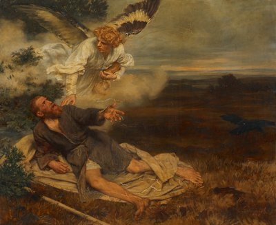 Eliasz autorstwa Eduard Karl Franz von Gebhardt