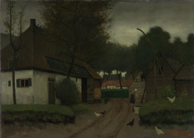 Zagroda z zabudowaniami autorstwa Eduard Karsen