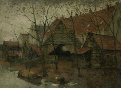Vinkenbuurt niedaleko Amsterdamu autorstwa Eduard Karsen