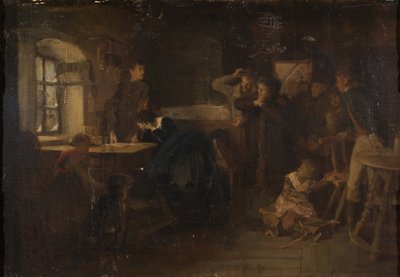 Zbiegli uchodźcy autorstwa Eduard Kurzbauer