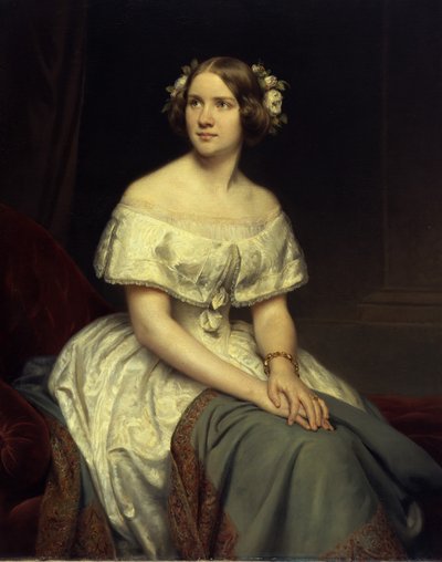 Niemcy: Portret piosenkarki Jenny Lind autorstwa Eduard Magnus