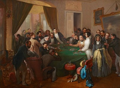 Va banque (hazard) autorstwa Eduard Swoboda