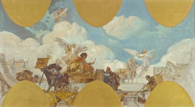 Deifikowany von Kaiser Maximilian H. autorstwa Eduard Veith