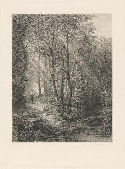 Wiosna autorstwa Eduard Willmann, after Julius Mařák