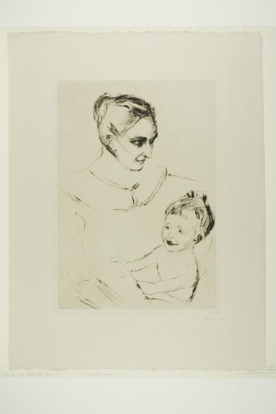 Radość matki autorstwa Edvard Munch