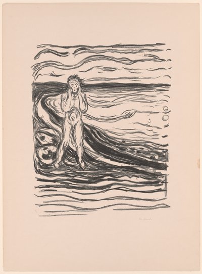 Rozpacz Alfy autorstwa Edvard Munch