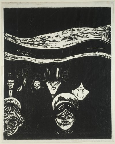 Lęk autorstwa Edvard Munch