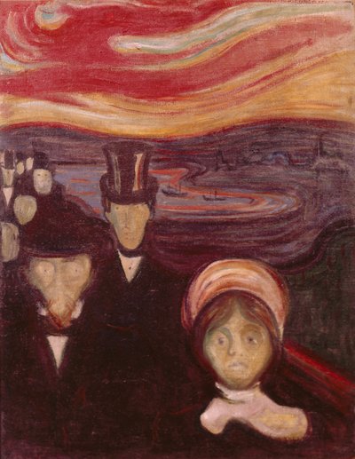 Niepokój autorstwa Edvard Munch